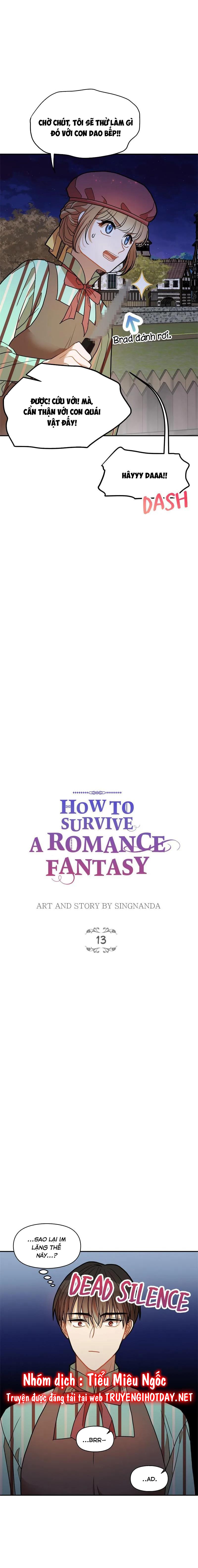 làm cách nào để sống sót trong cuốn tiểu thuyết ngôn tình lãng mạn chapter 13 3
