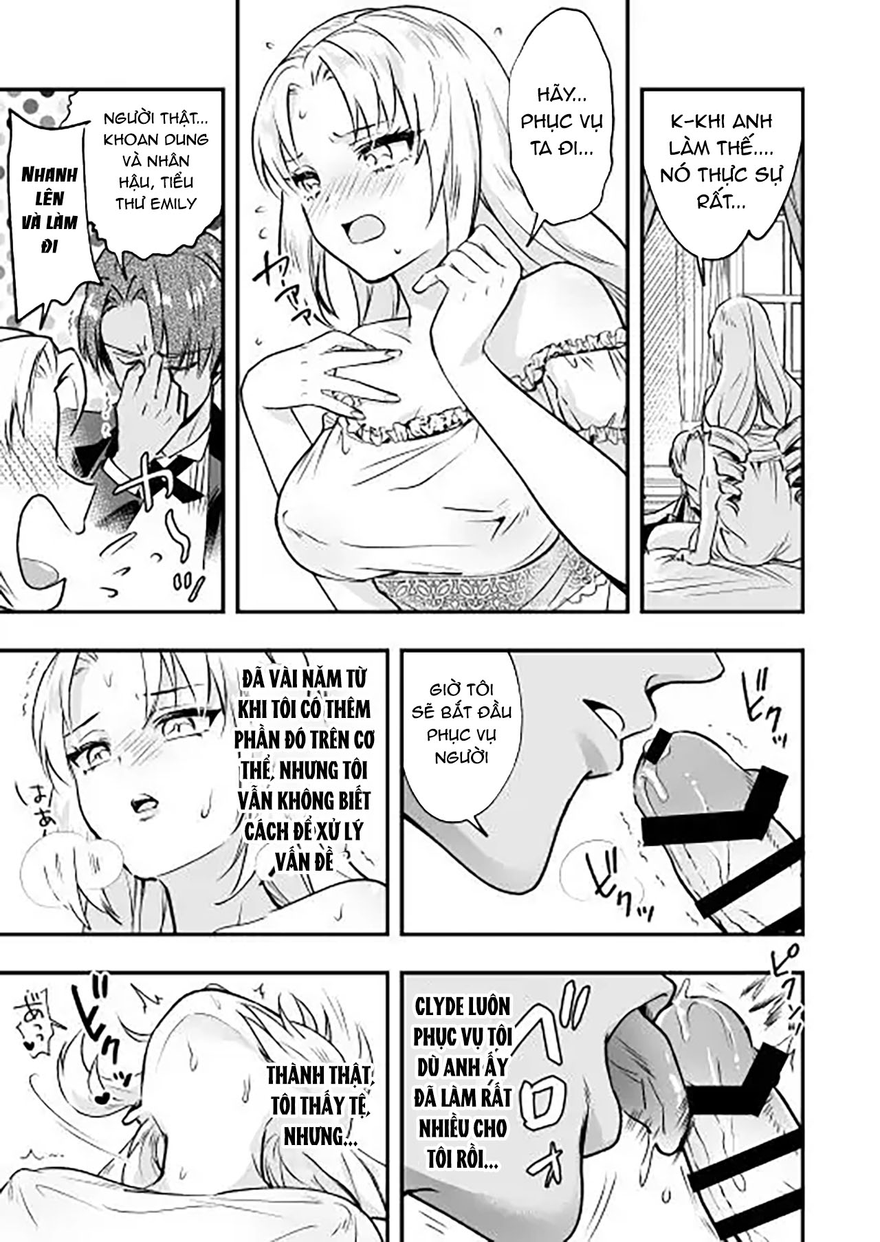 [futanari] ta là tiểu thư quý tộc, vậy nên chiếc lỗ đầy tớ nóng bóng của ngươi thuộc về dương vật lưỡng tính của ta chapter 1 8