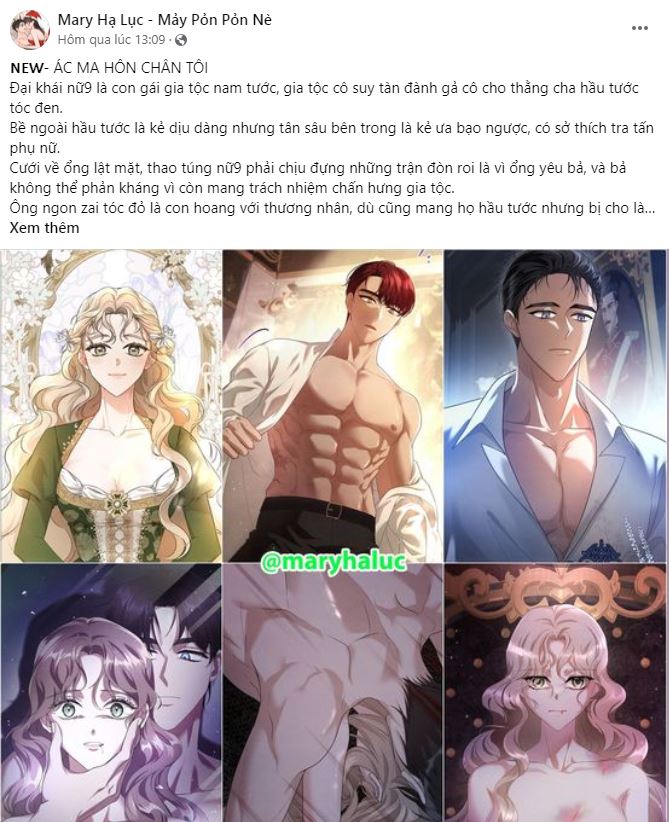[18+] ác ma hôn chân tôi chapter 9.1 6