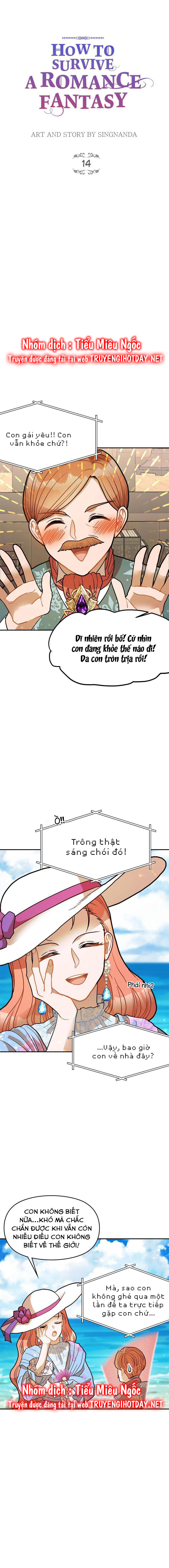 làm cách nào để sống sót trong cuốn tiểu thuyết ngôn tình lãng mạn chapter 14 6