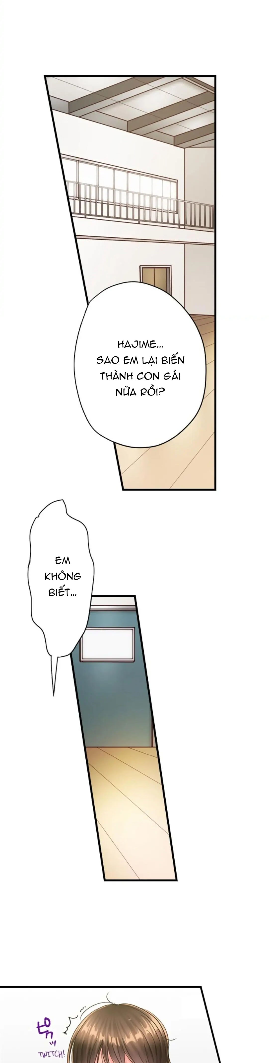 hajime biến thành con gái chapter 6.1 2