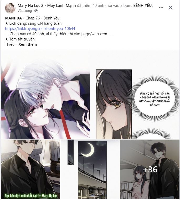 bệnh yêu chapter 76.1 1