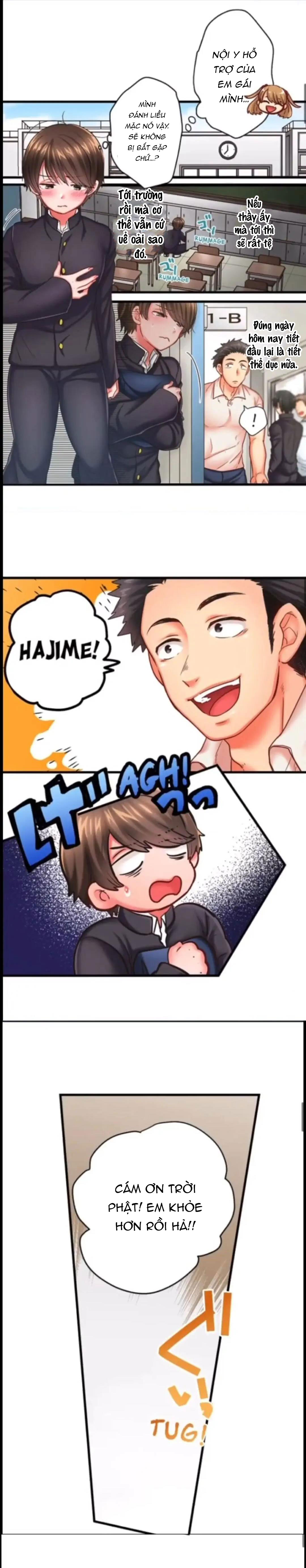 hajime biến thành con gái chapter 2.1 2