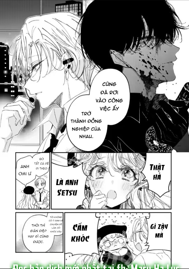 anh chàng sát thủ nguy hiểm lại rất ngọt ngào - chàng sát thủ và nàng lọ lem chapter 12.2 3