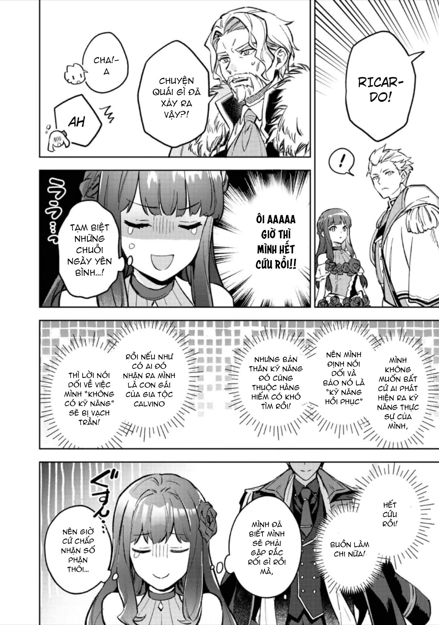 cháu gái cưng của mafia, sau khi chuyển sinh lại trở thành đại tiểu thư xã hội đen trong game otome chapter 13 15