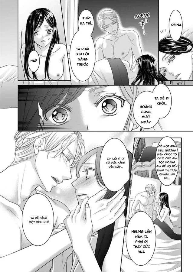 chuyển sinh vào thế giới khác ~ nếu muốn trở thành nữ hoàng hãy tìm cách để được hoàng đế sủng ái vào ban đêm chapter 75.2 4