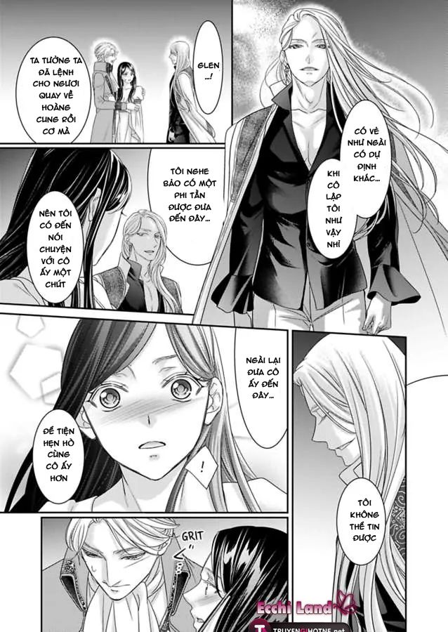 chuyển sinh vào thế giới khác ~ nếu muốn trở thành nữ hoàng hãy tìm cách để được hoàng đế sủng ái vào ban đêm chapter 75.1 4