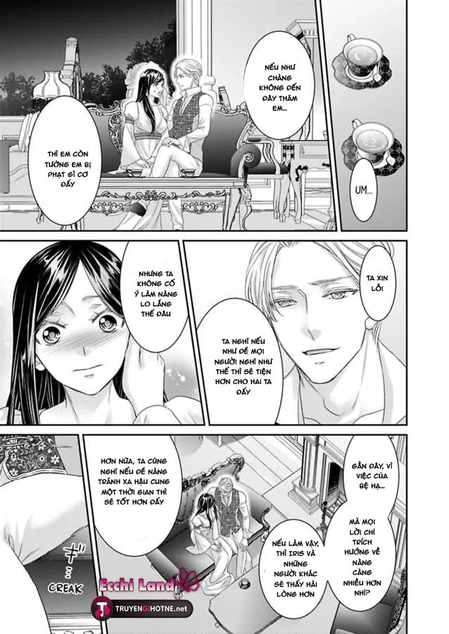 chuyển sinh vào thế giới khác ~ nếu muốn trở thành nữ hoàng hãy tìm cách để được hoàng đế sủng ái vào ban đêm chapter 75.1 8