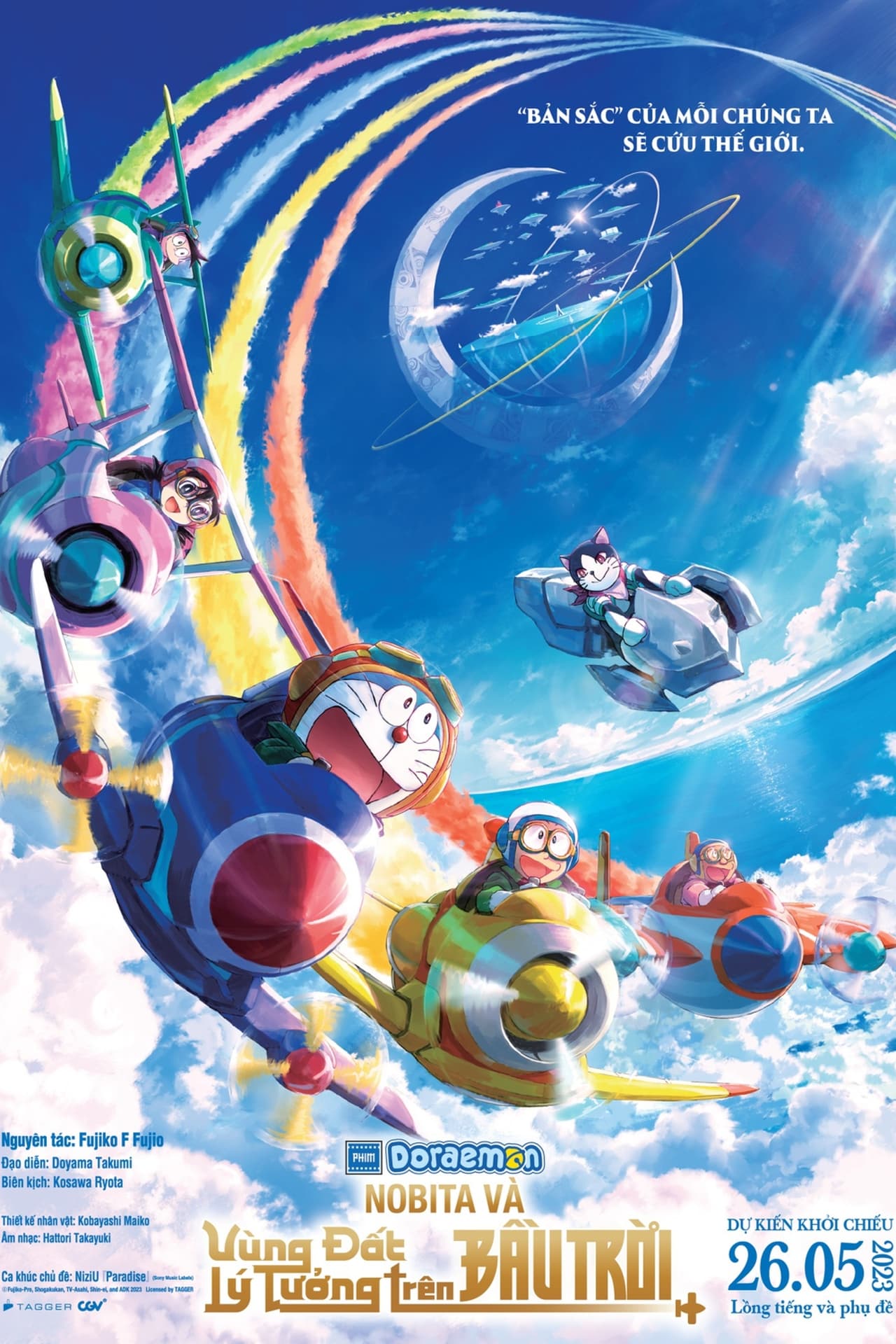 Nobita Và Vùng Đất Lý Tưởng Trên Bầu Trời