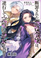 DANZAISARETA AKUYAKU REIJOU WA, GYAKKOU SHITE KANPEKI NA AKUJO WO MEZASU @COMIC