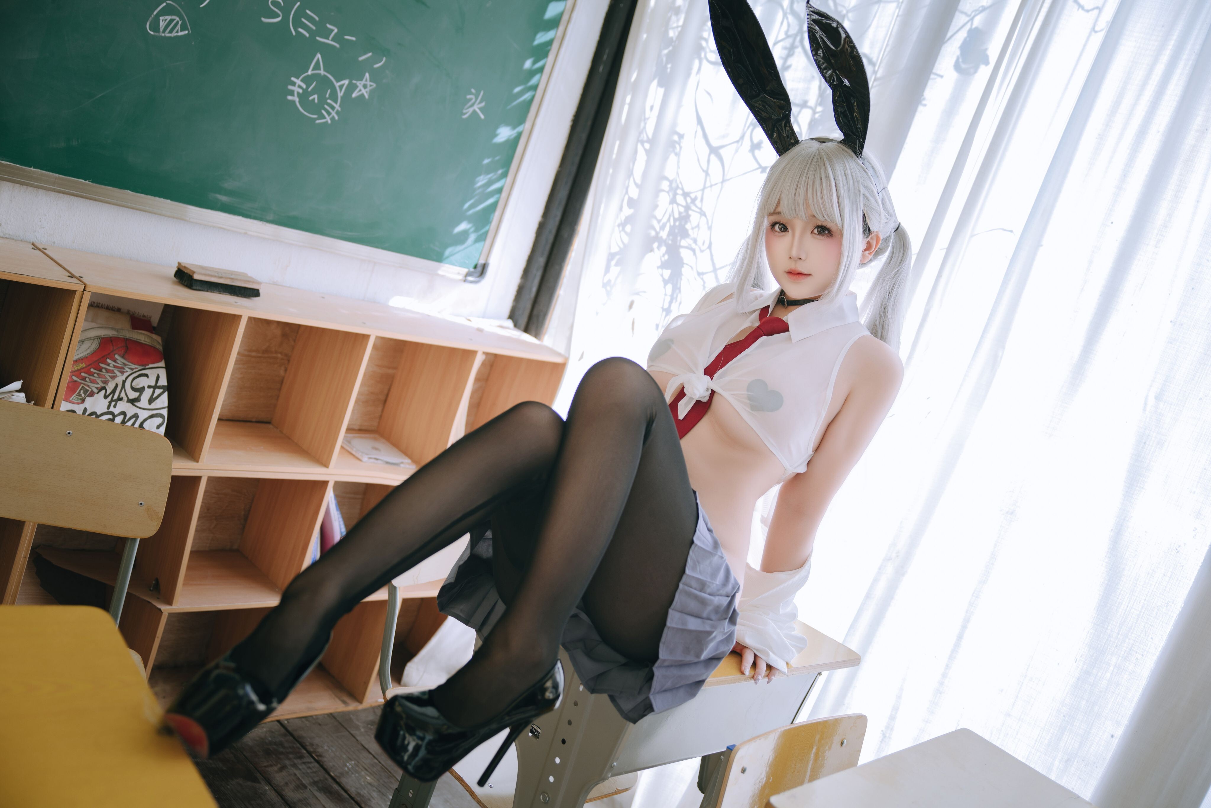 Đọc truyện hentai Tuyển tập Albums siêu phẩm Cosplay - Chap 996 - Hina Jiao - Rebellious Girl JK