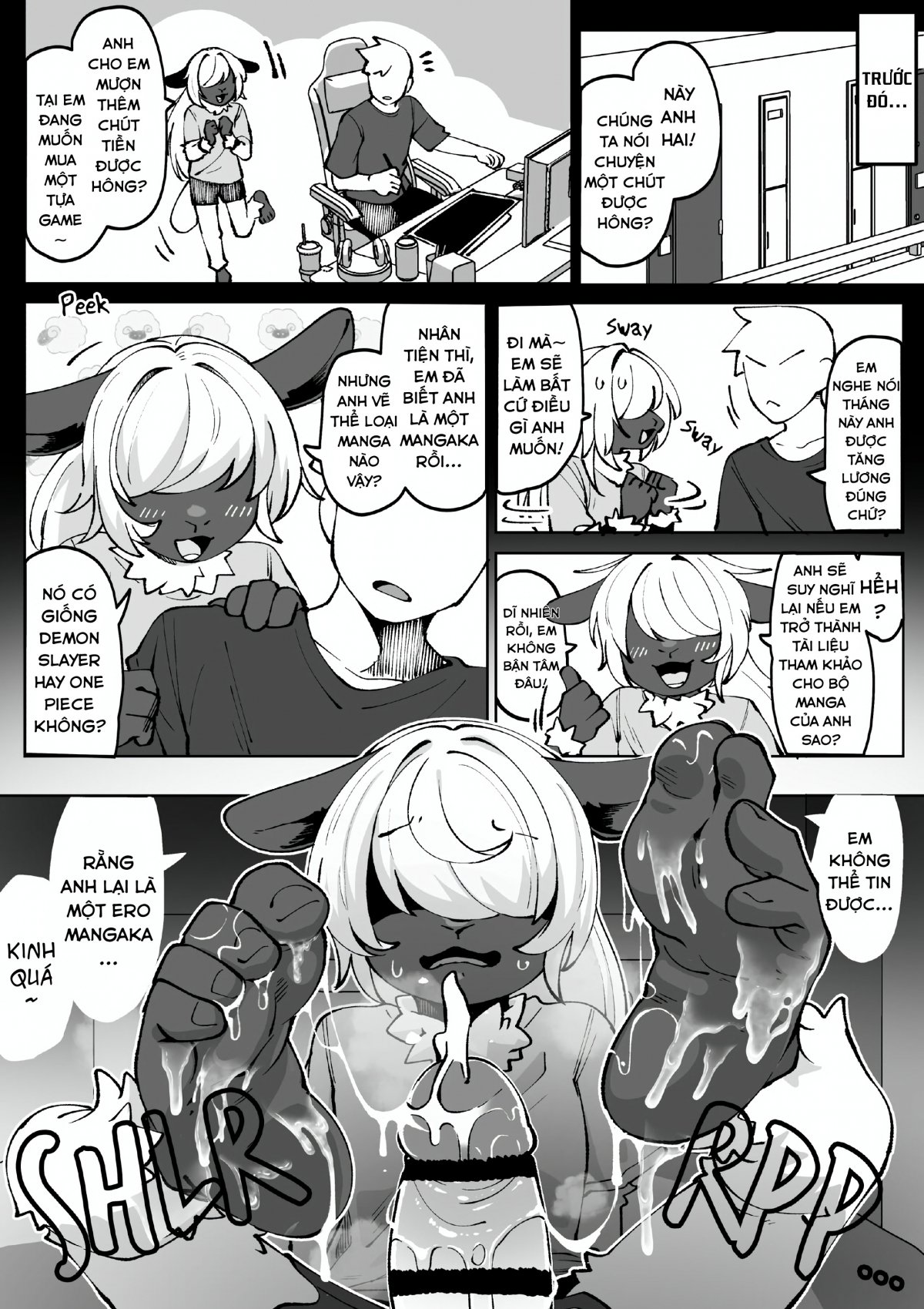 Đọc truyện hentai Giao dịch công bằng - Oneshot