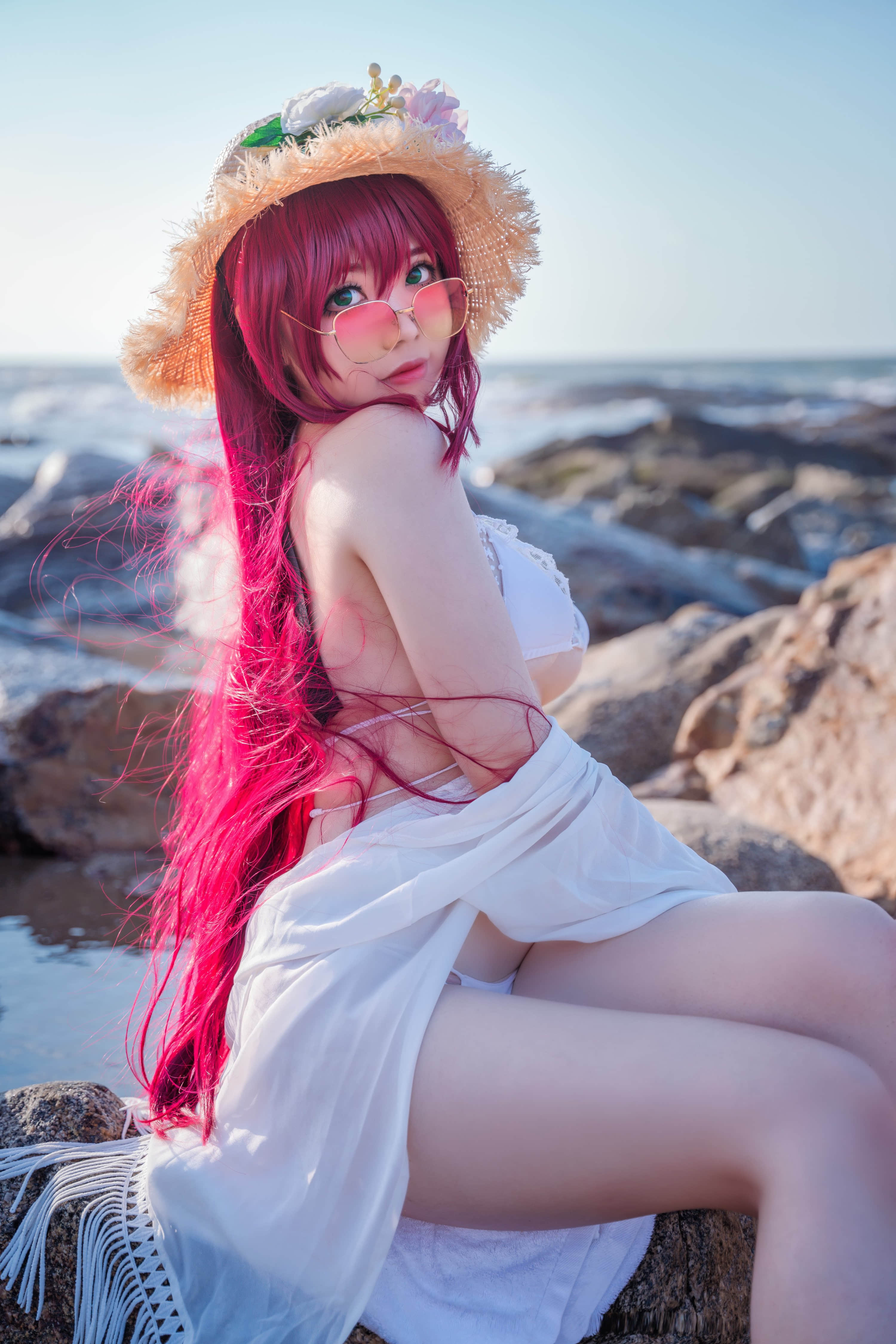 Đọc truyện hentai Tuyển tập Albums siêu phẩm Cosplay - Chap 809 - Ah Ri Ri - Surcouf Swimwear