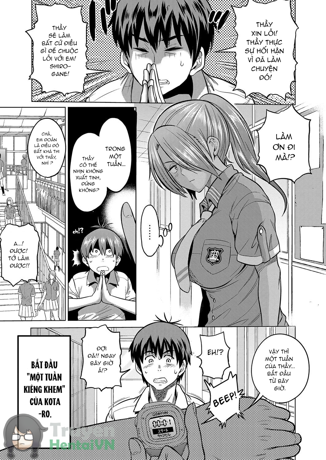 Đọc truyện hentai Jyoshi Luck! ~2 Years Later~ Shirogane-san no Shasei Kanri Nisshi - Oneshot
