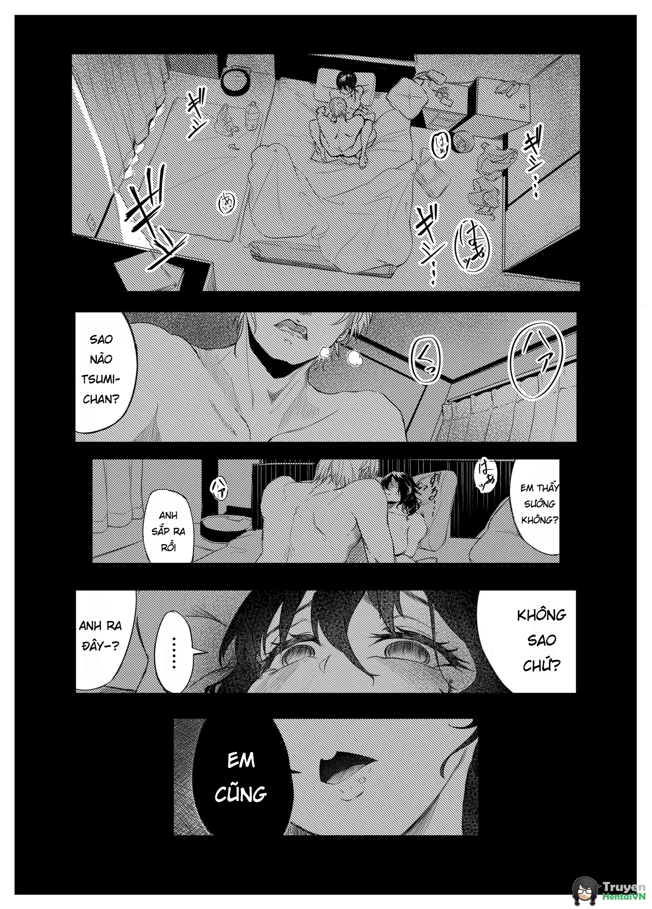 Đọc truyện hentai Tiền bối Maeno Tsumi nhưng không thỏa mãn mãn với người yêu, lần đầu ngoại tình - Oneshot