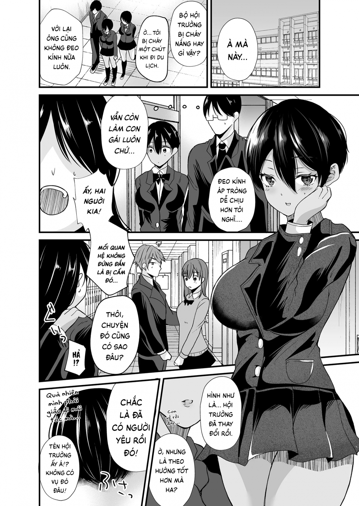 Đọc truyện hentai Nhật ký về việc chủ tịch hội học sinh trở thành phụ nữ - Oneshot