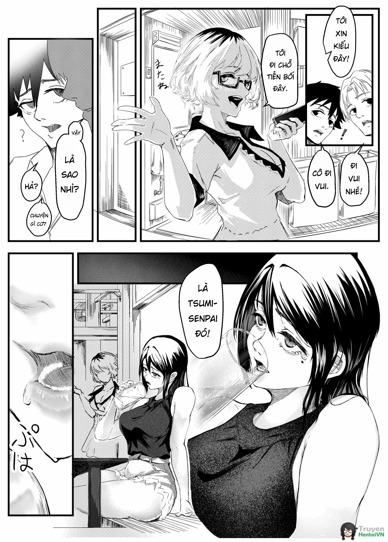 Đọc truyện hentai Tiền bối Maeno Tsumi nhưng không thỏa mãn mãn với người yêu, lần đầu ngoại tình - Oneshot