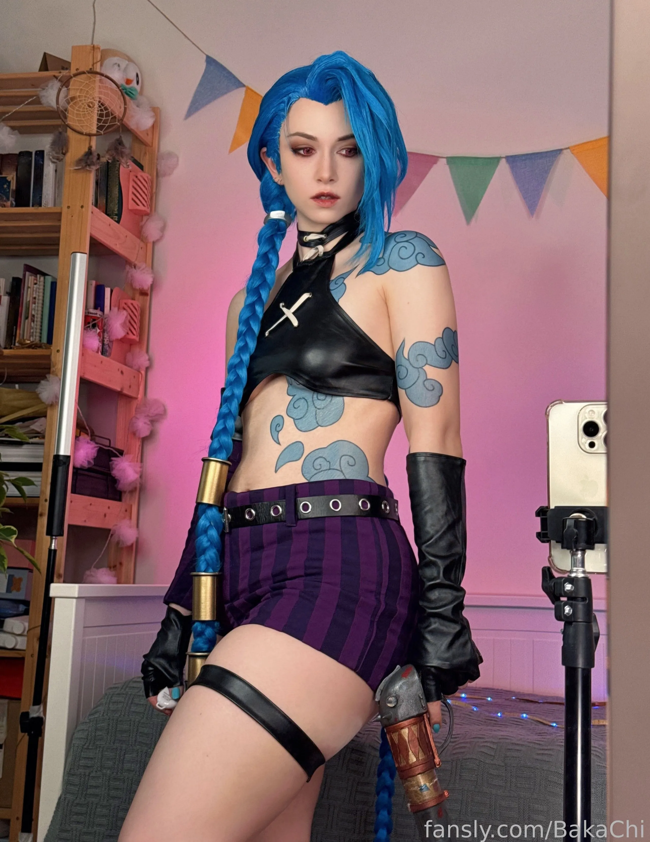Đọc truyện hentai Tuyển tập Albums siêu phẩm Cosplay - Chap 1074 - BakaChi - Jinx