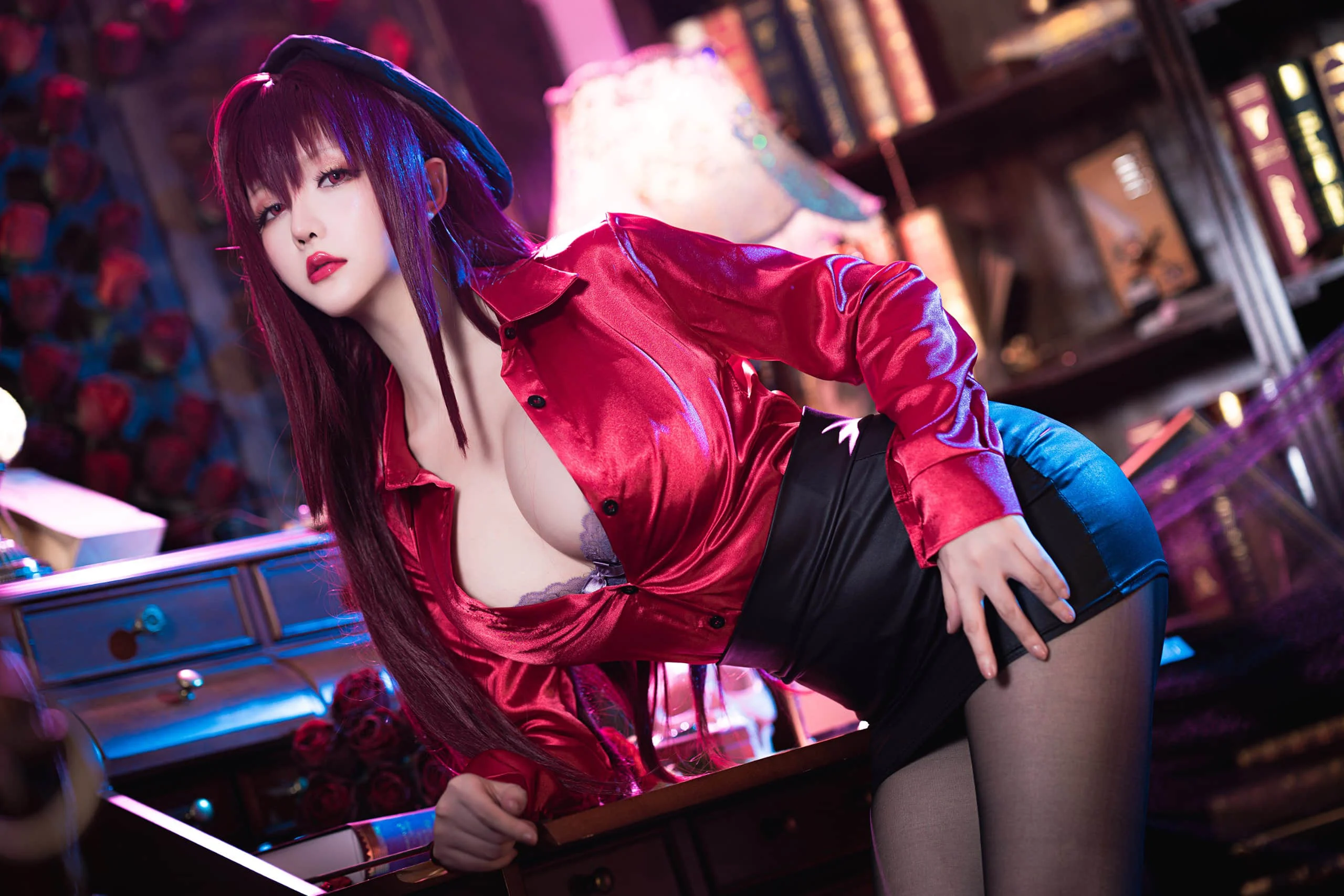 Đọc truyện hentai Tuyển tập Albums siêu phẩm Cosplay - Chap 779 - Star Chi Chi - Scathach True Red Spear