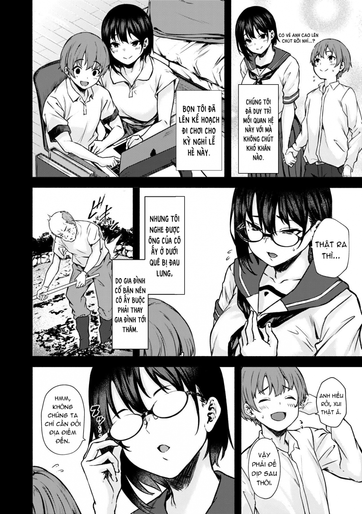 Đọc truyện hentai Saori cao lớn vụng về và dâm đãng - Oneshot