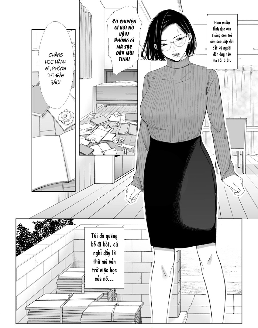 Đọc truyện hentai Mẹ có thể phục vụ con - Oneshot