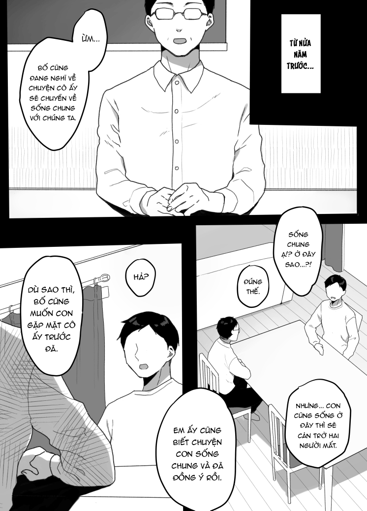Đọc truyện hentai Gibo no Kowaku ~Atarashii Okaa-san~ - Oneshot
