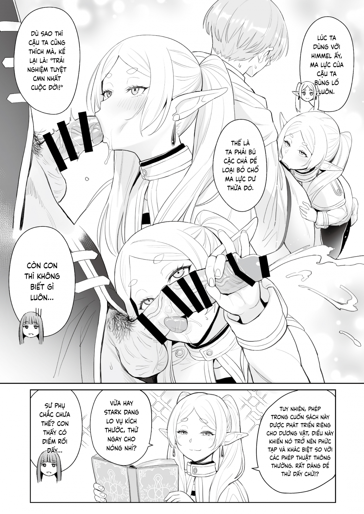 Đọc truyện hentai Phép tăng kích thước dương vật - Oneshot