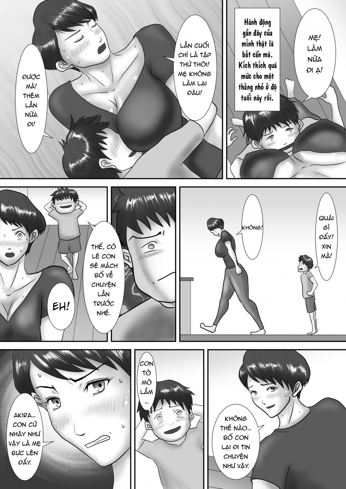 Đọc truyện hentai Hồ sơ huấn luyện bà mẹ thảm hại - Chap 1