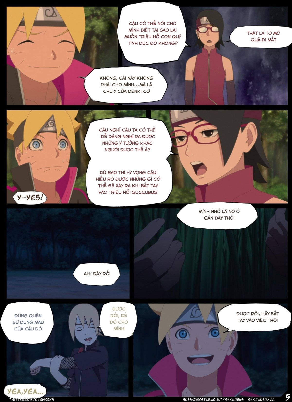 Đọc truyện hentai Đêm nghi lễ (Naruto) - Oneshot