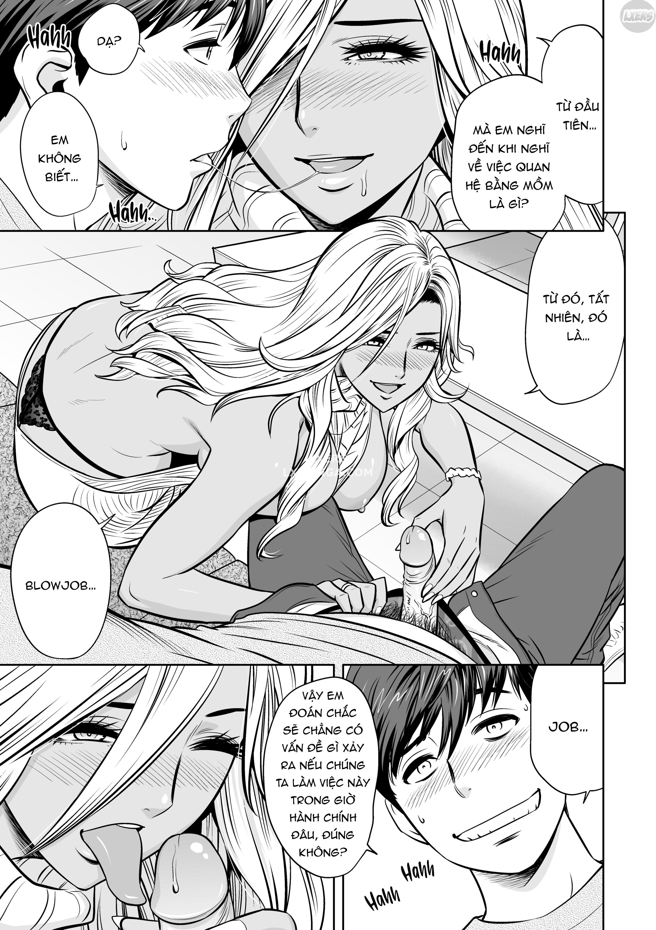 Đọc truyện hentai Em gái công sở vú to - Chap 4