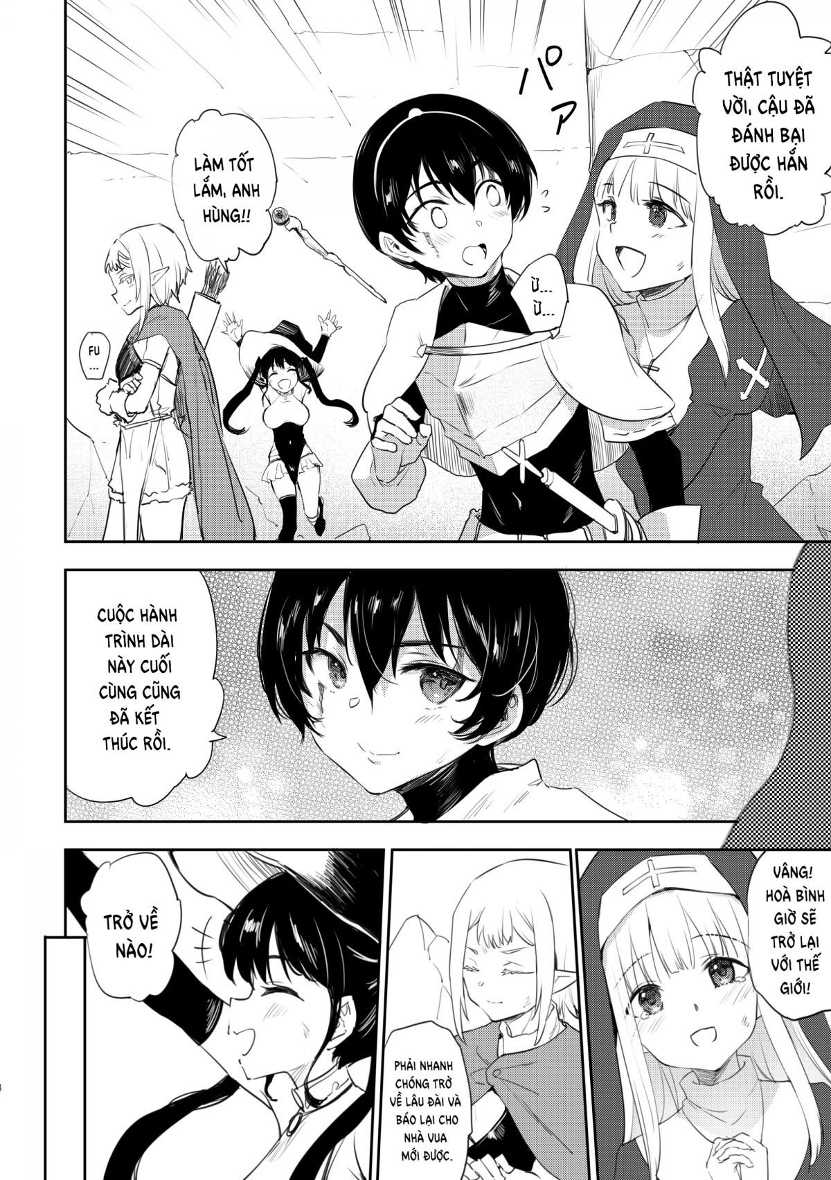 Đọc truyện hentai Anh hùng lạc vào thế giới tà ác - Oneshot