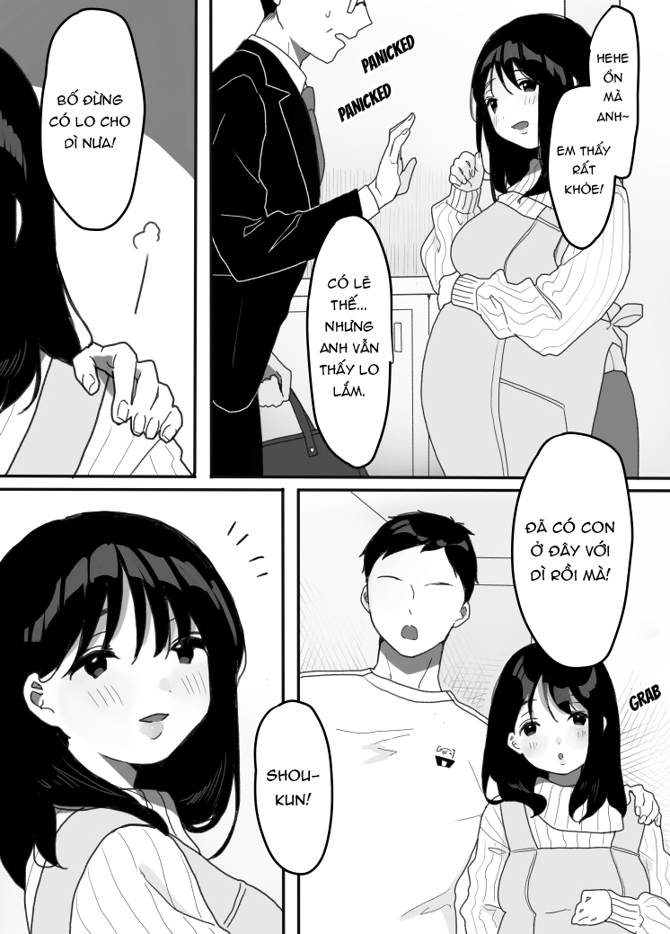 Đọc truyện hentai Gibo no Kowaku ~Atarashii Okaa-san~ - Oneshot
