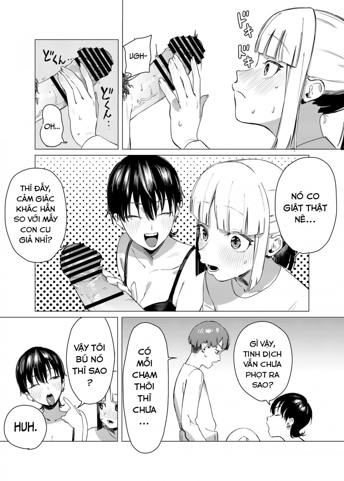 Đọc truyện hentai Kẹp giữa cặp Yuri. - Oneshot
