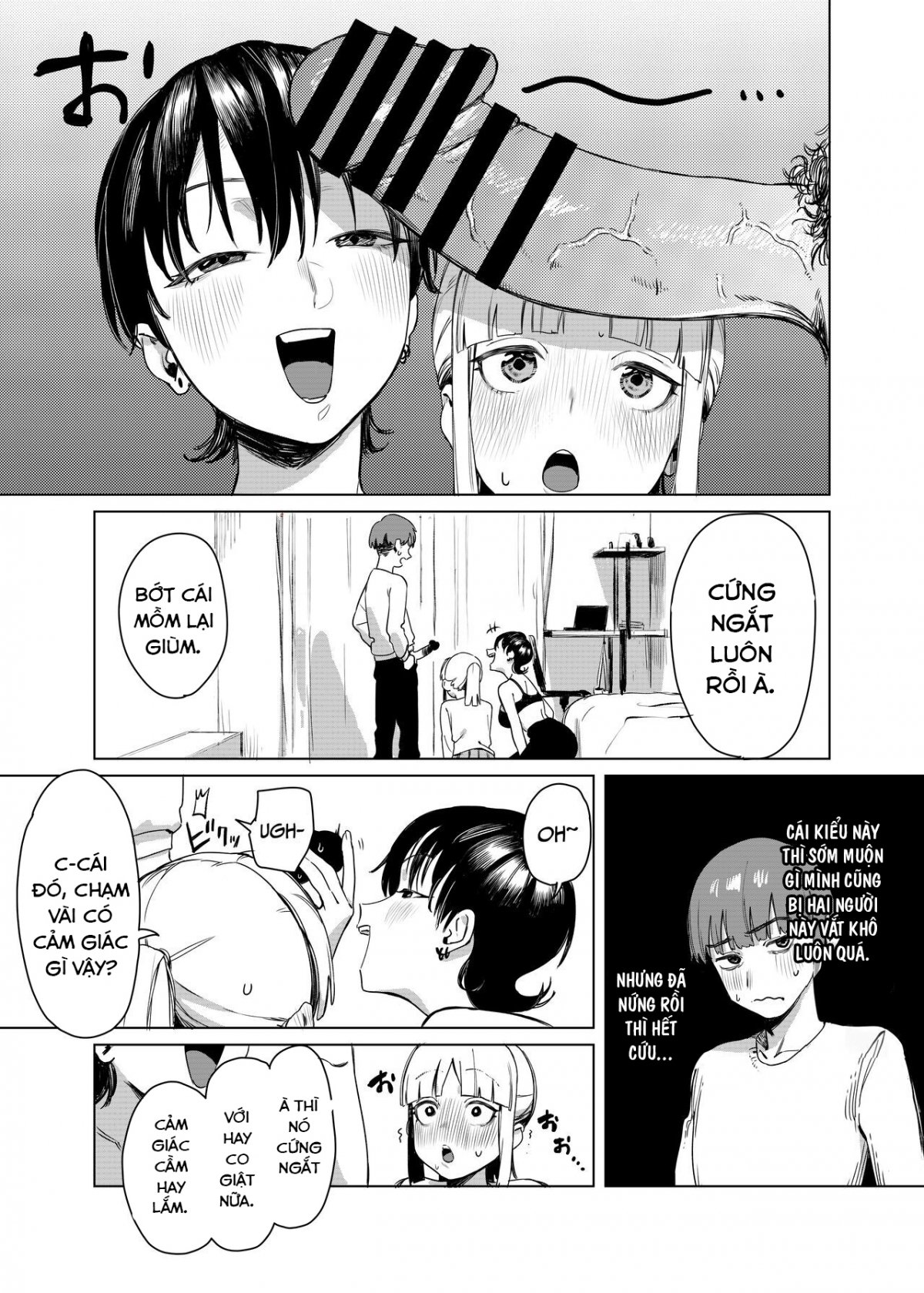Đọc truyện hentai Kẹp giữa cặp Yuri. - Oneshot