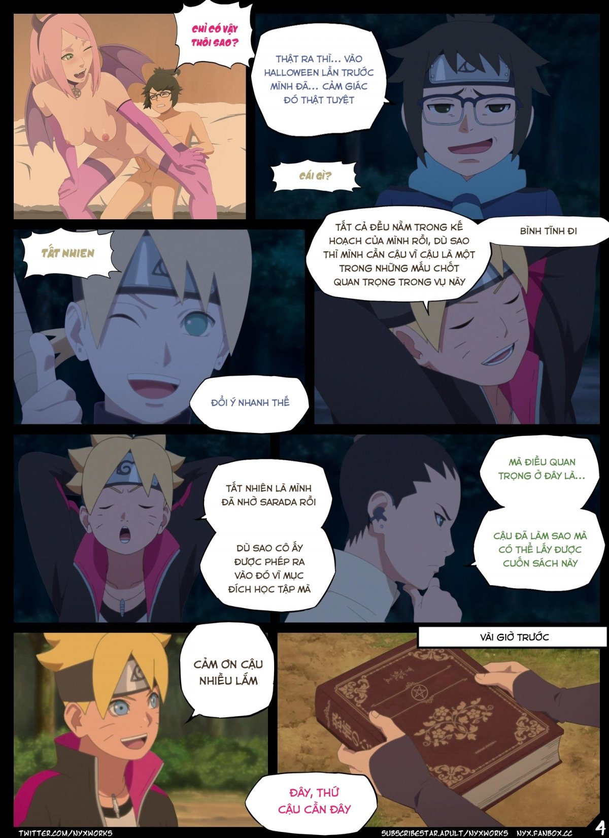 Đọc truyện hentai Đêm nghi lễ (Naruto) - Oneshot