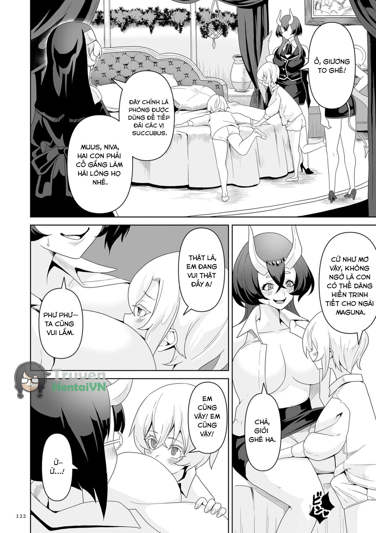 Đọc truyện hentai Vương quốc Succubus thèm bú - Chap 5