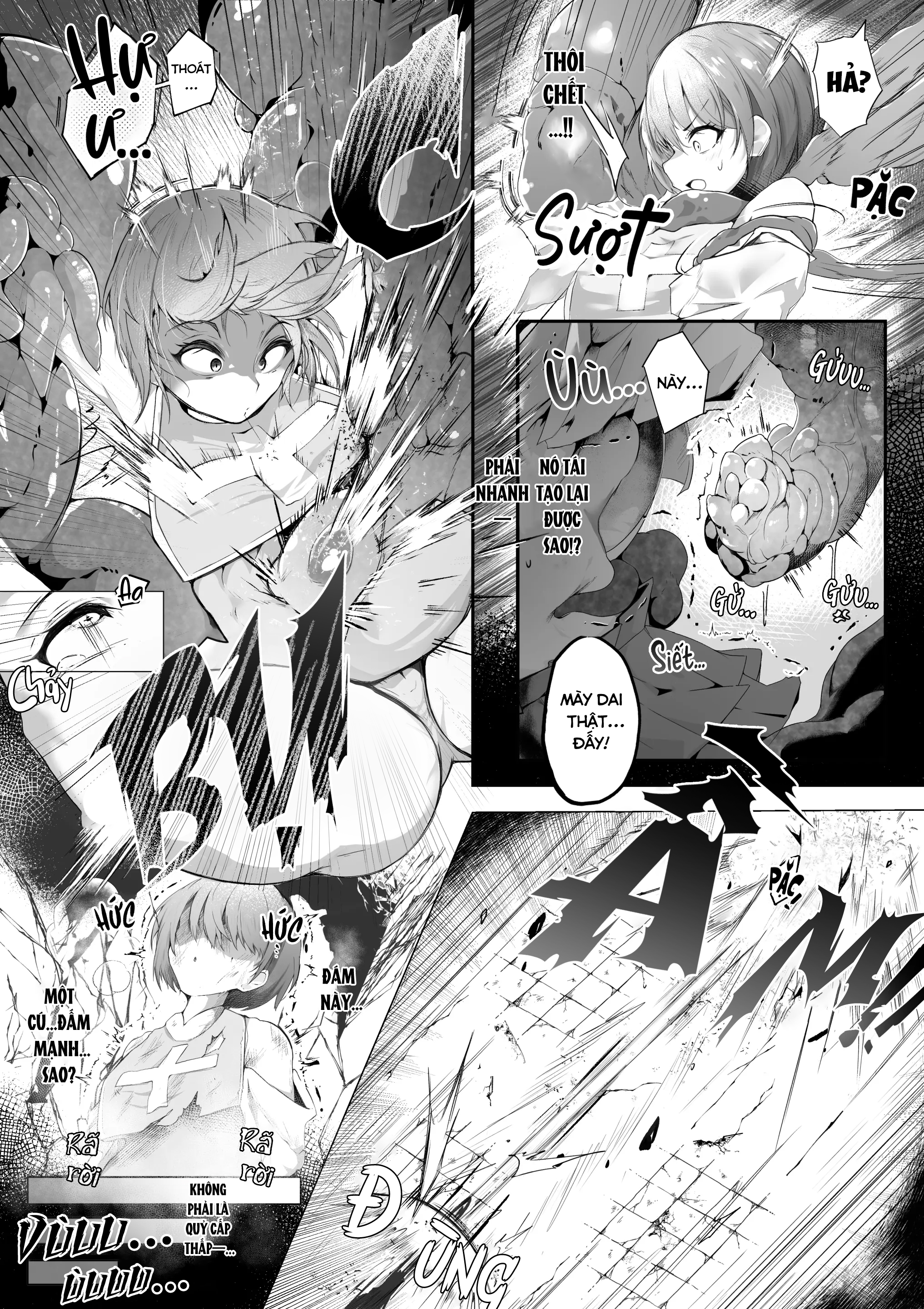 Đọc truyện hentai Câu chuyện về Nichika một nữ tu sĩ bị lũ quỷ xúc tu hãm hiếp - Oneshot