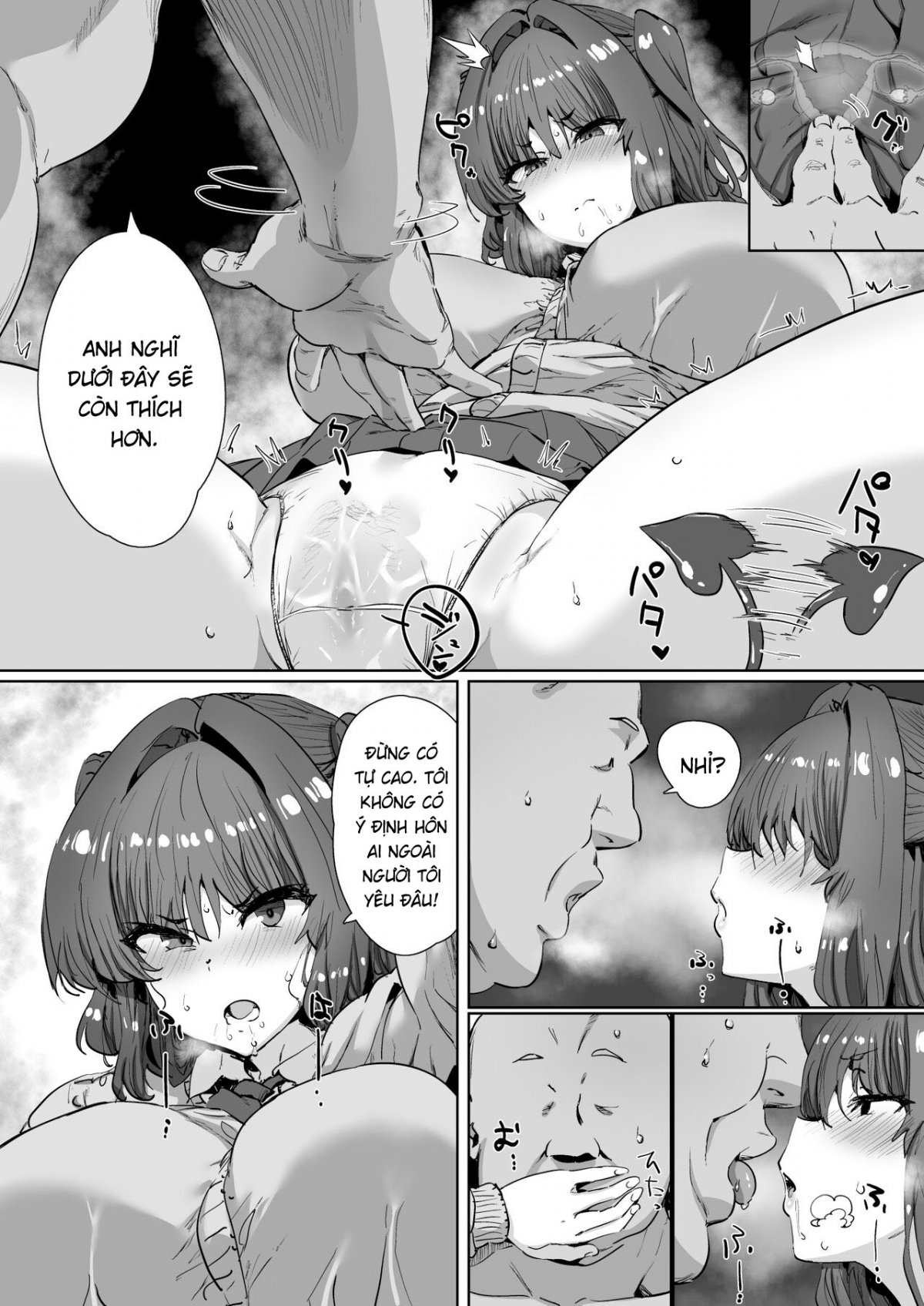Đọc truyện hentai Onnanoko ga Aru Hi Totsuzen Succubus ni Natte Shimau Sekai no Hanashi - Oneshot