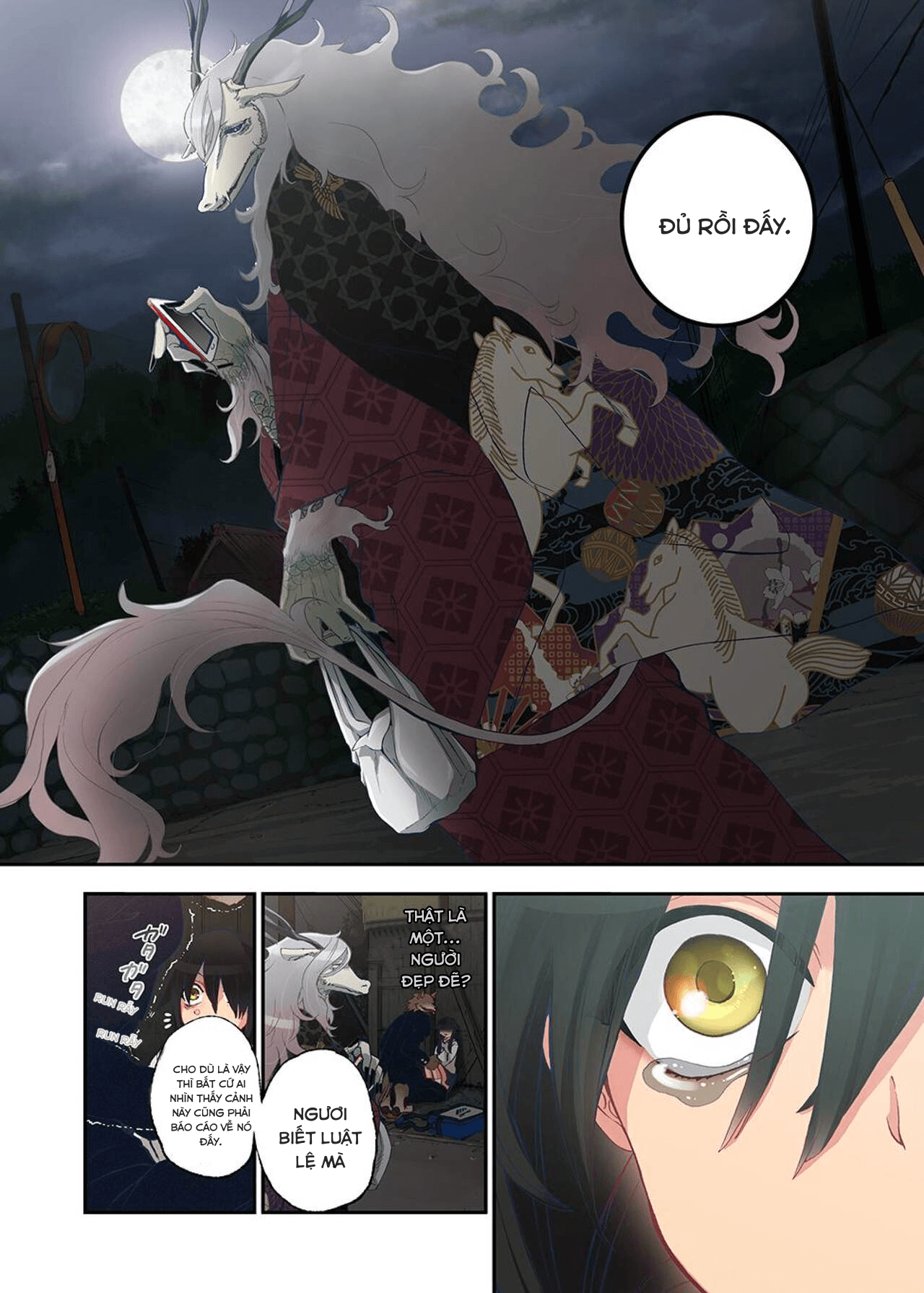 Đọc truyện hentai Onaka Ni Ippai, Ayakashi No Tane - Chap 1