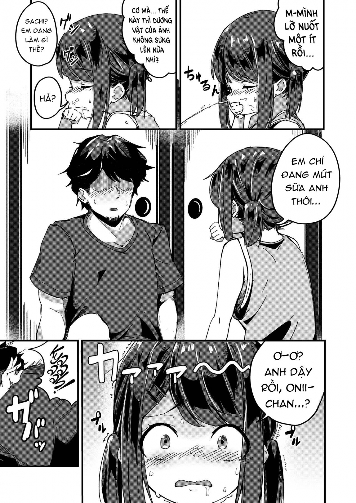Đọc truyện hentai Sáng sớm thức dậy,  tôi sếch với em loli tiểu học. - Oneshot