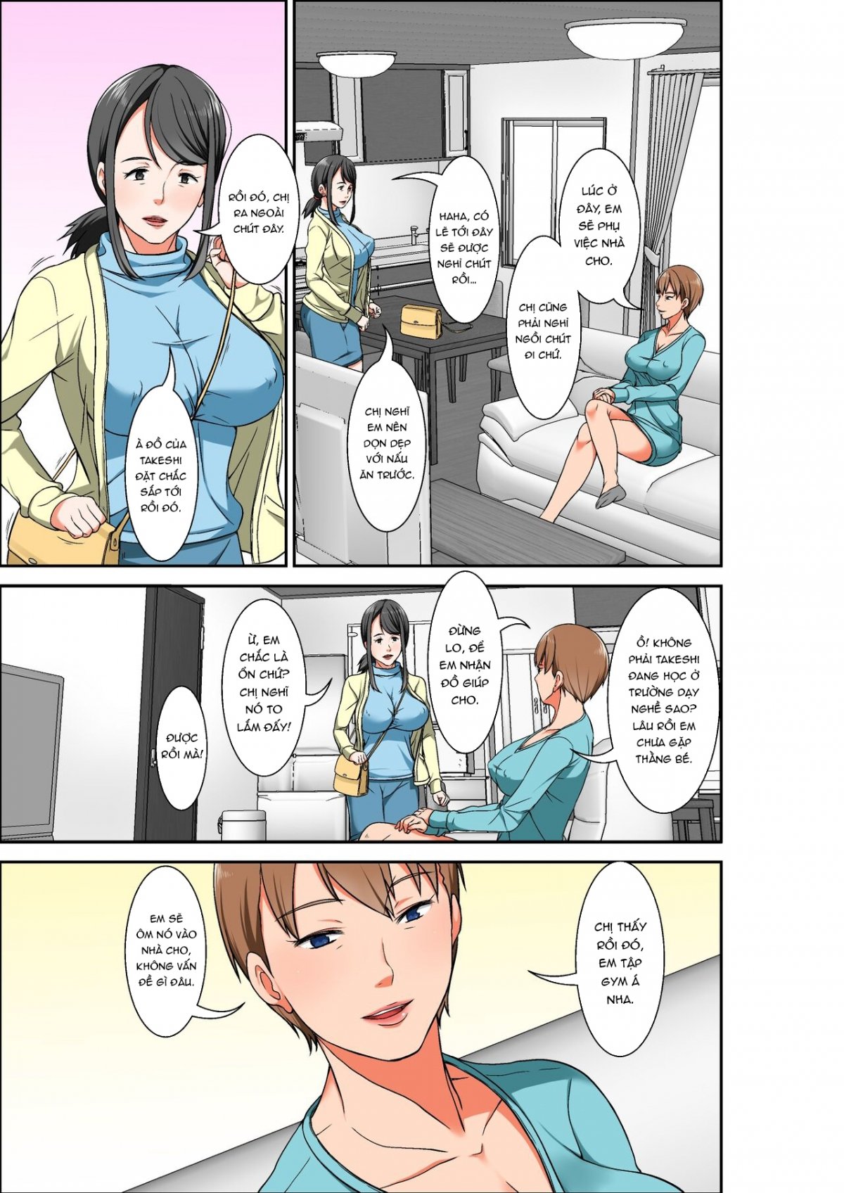 Đọc truyện hentai Mẹ và dì - Chap 1