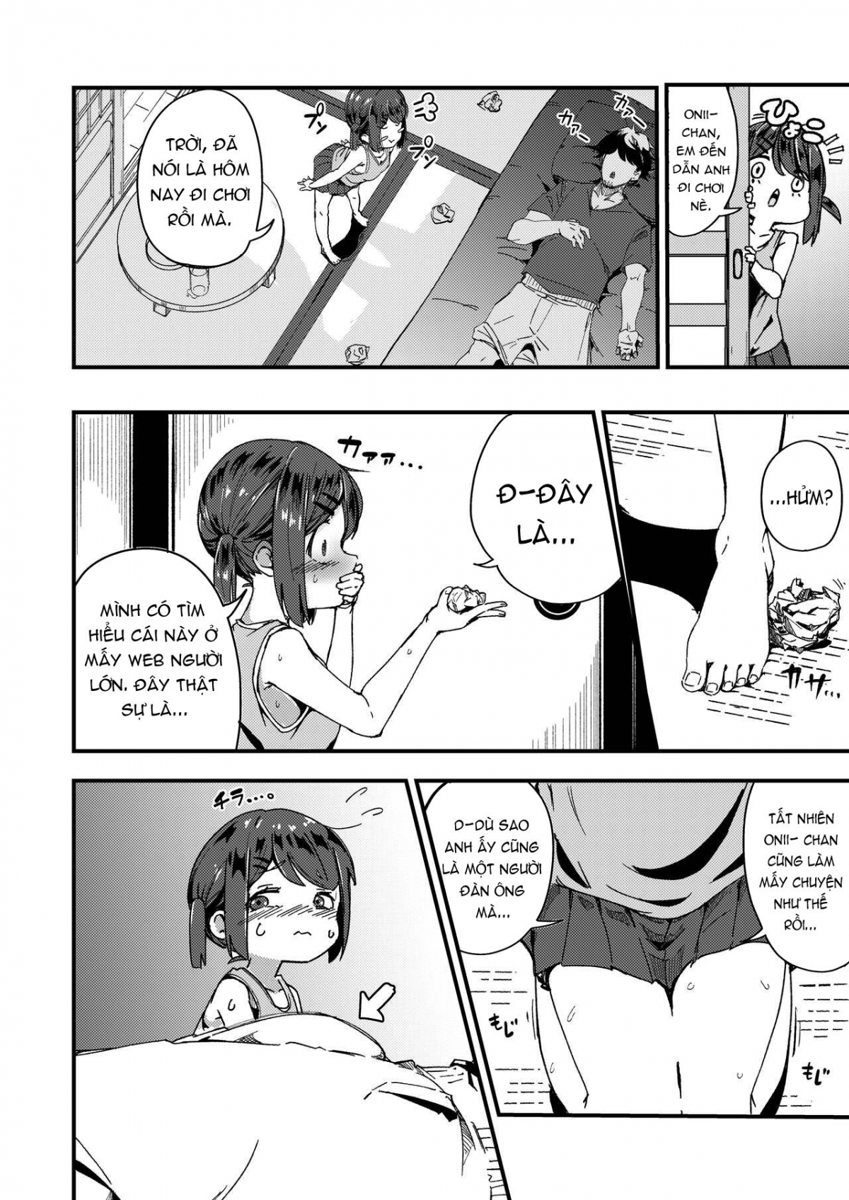Đọc truyện hentai Sáng sớm thức dậy,  tôi sếch với em loli tiểu học. - Oneshot