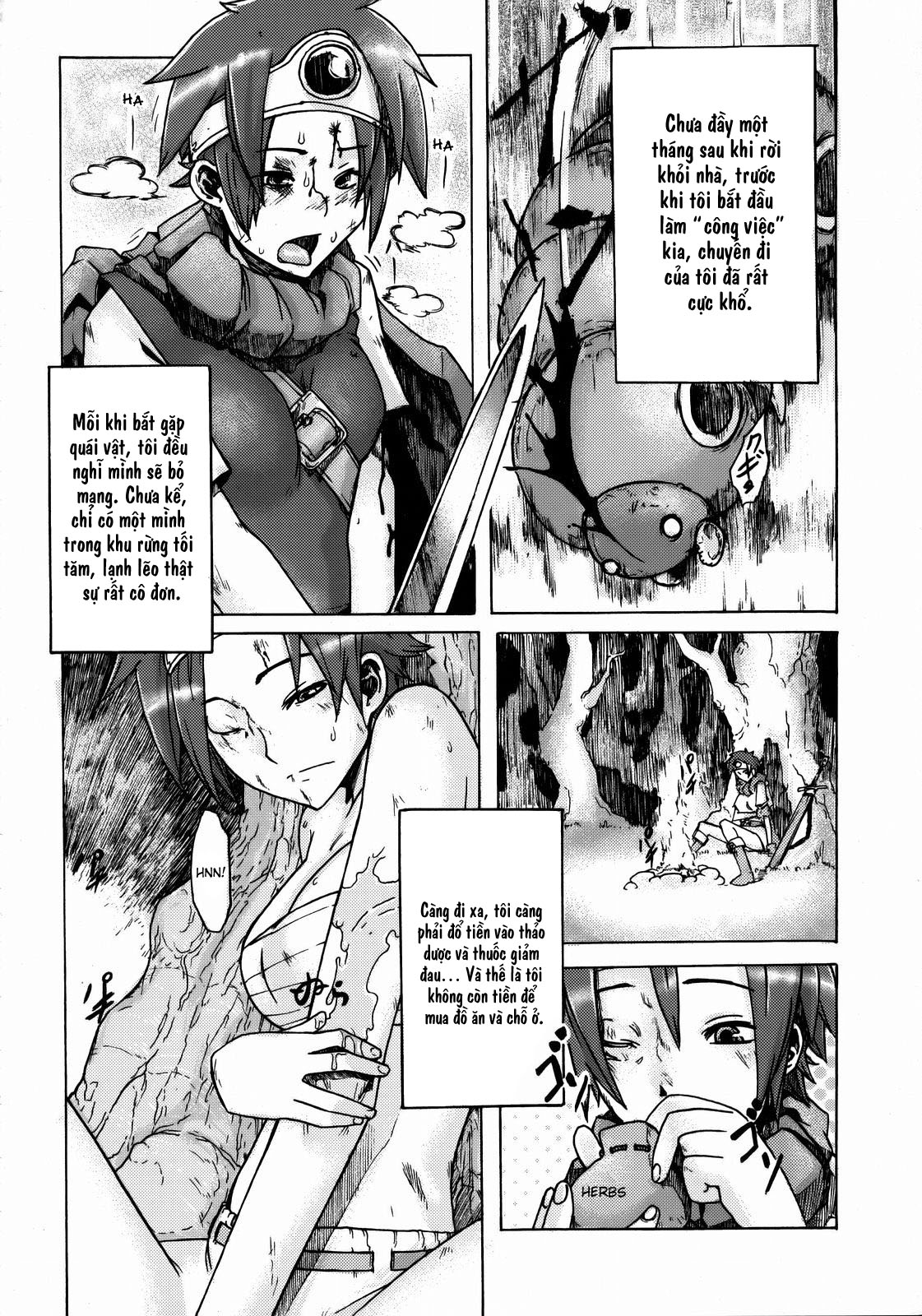 Đọc truyện hentai Onna Yuusha Hitori Tabi - Oneshot