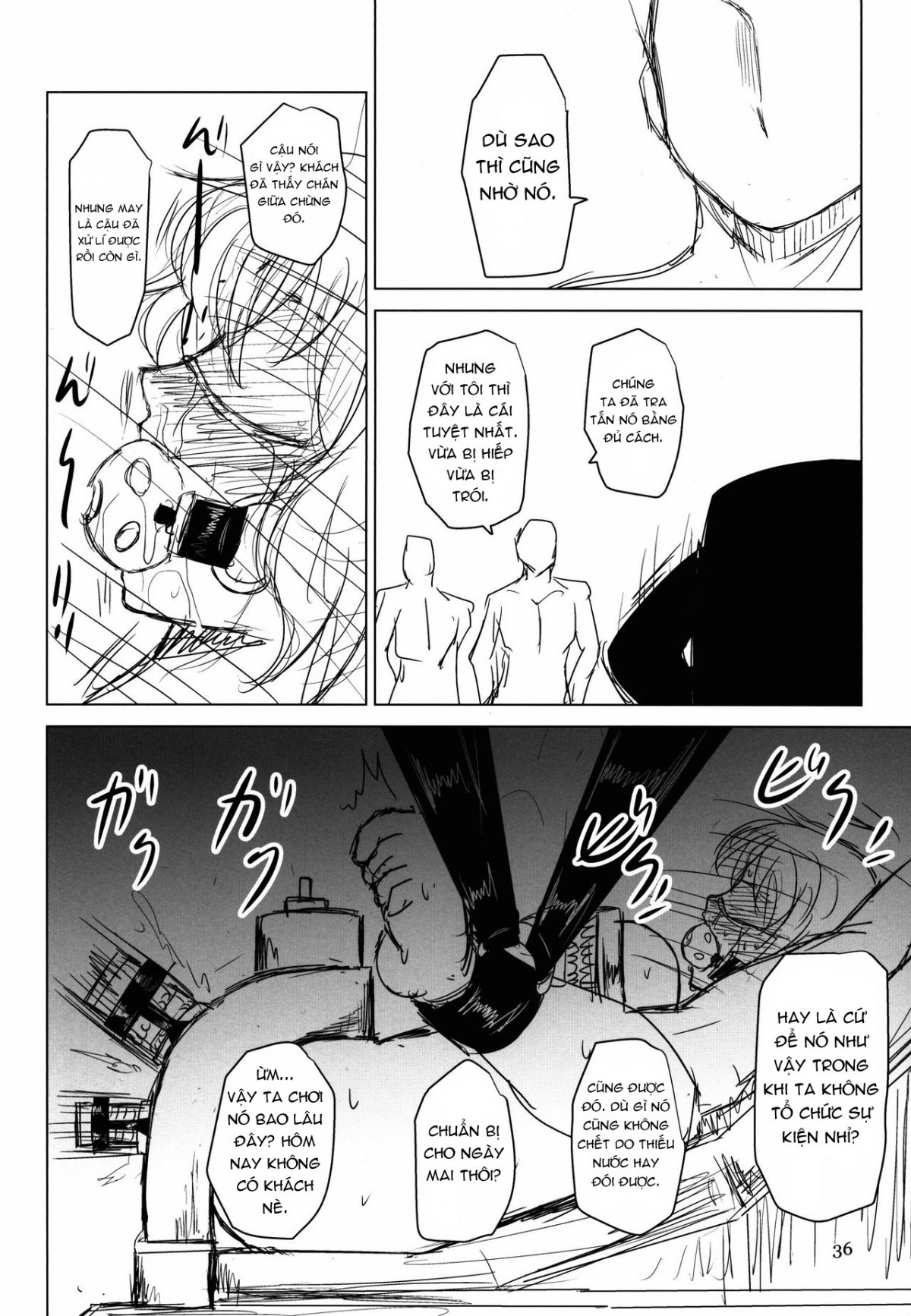 Đọc truyện hentai Innyuu Futanari Bourei Shoujo Zoku - Oneshot