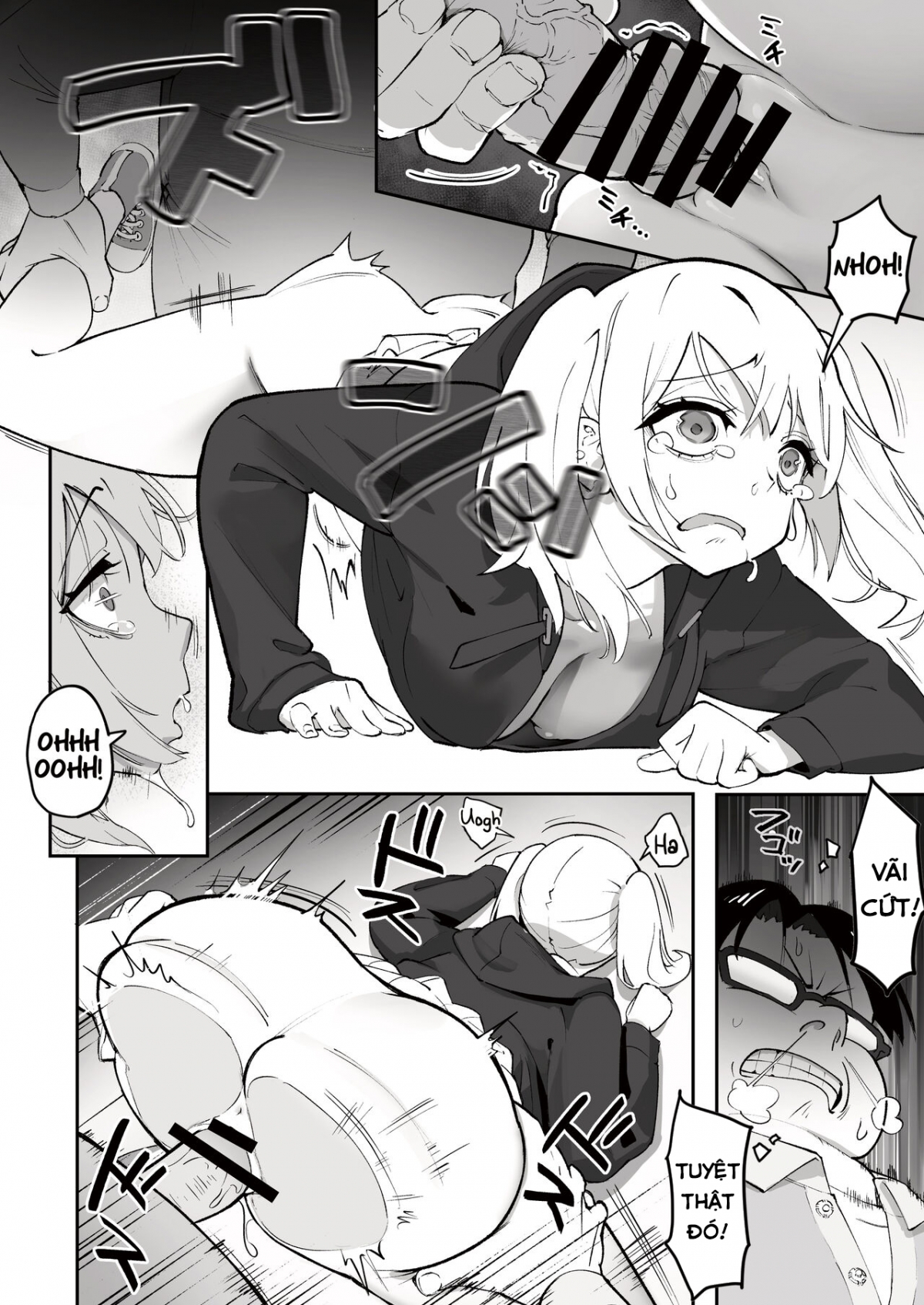 Đọc truyện hentai Cô nàng Gyaru và Anh nhân viên may mắn - Oneshot