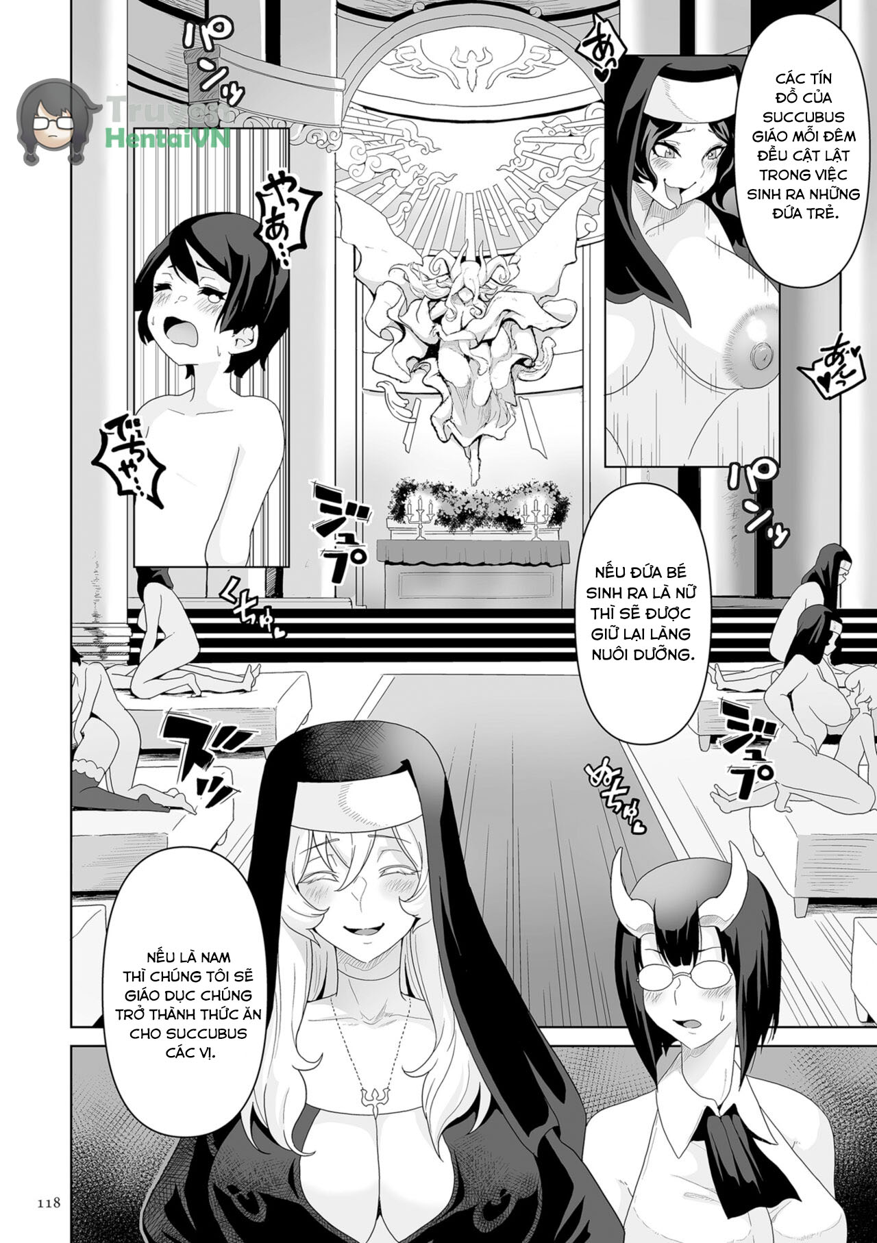 Đọc truyện hentai Vương quốc Succubus thèm bú - Chap 5