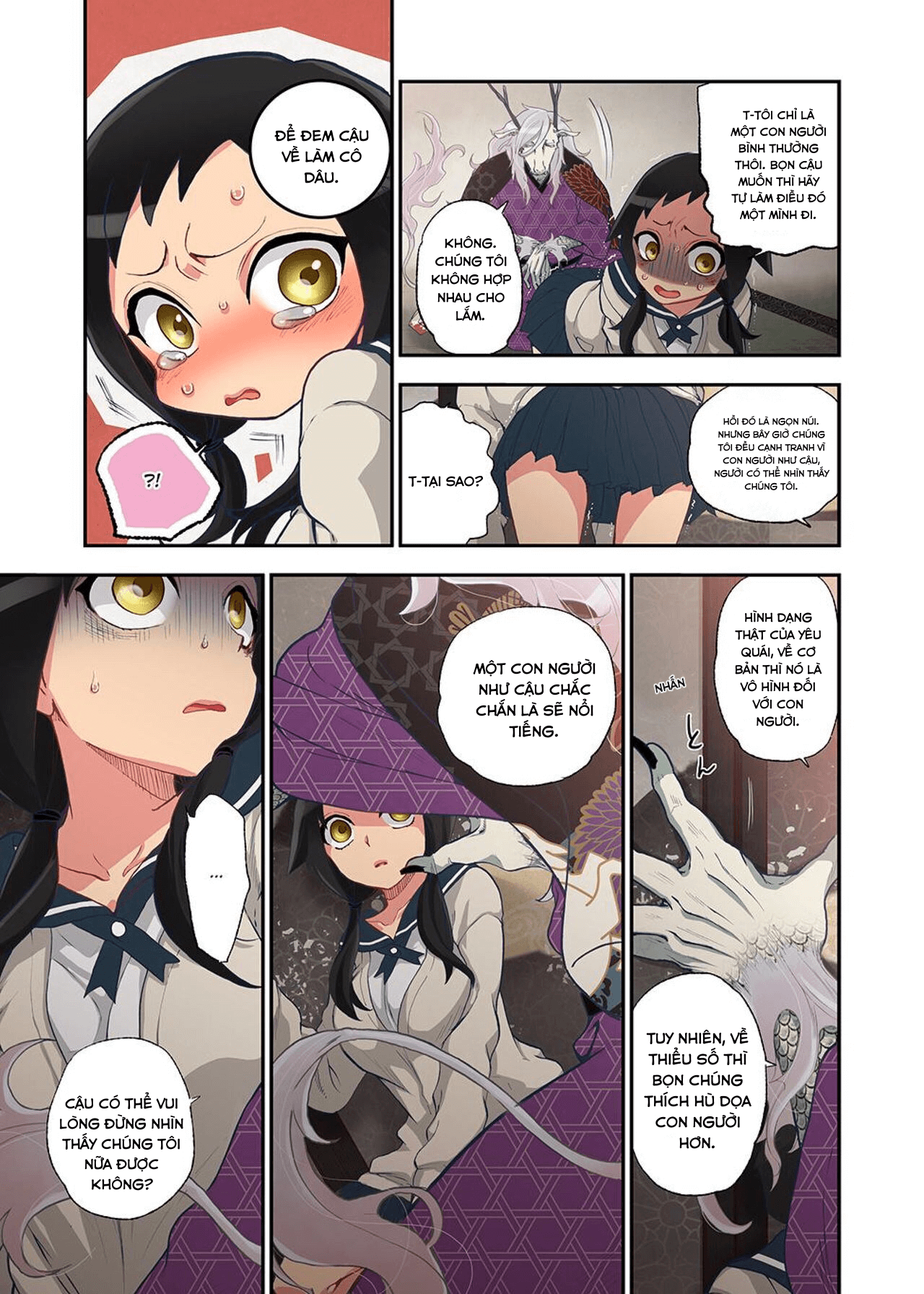 Đọc truyện hentai Onaka Ni Ippai, Ayakashi No Tane - Chap 1