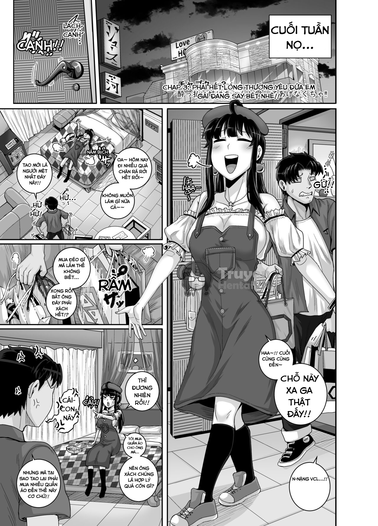 Đọc truyện hentai Dạy dỗ con em gái phiền phức này bằng cá chà bặc - Chap 4