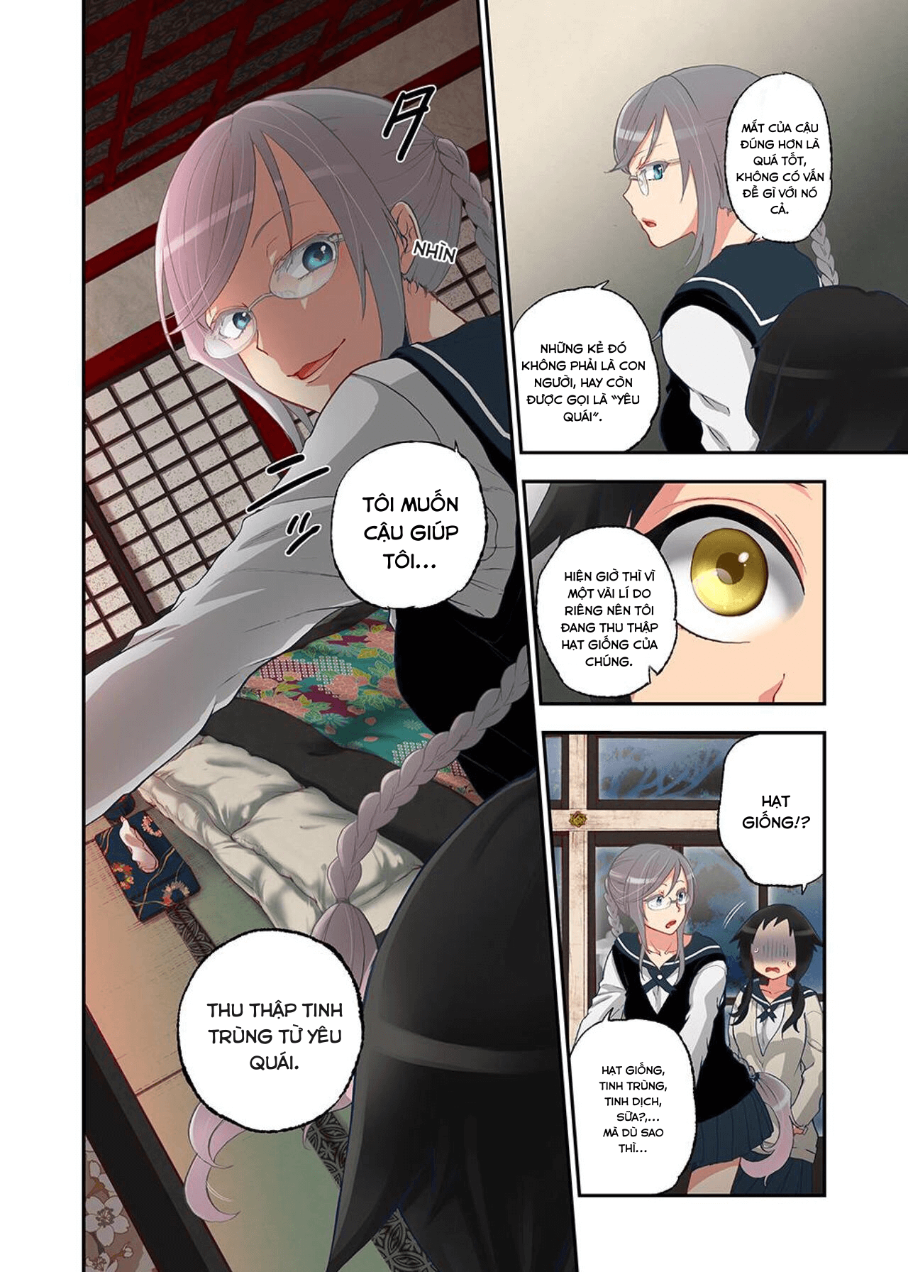 Đọc truyện hentai Onaka Ni Ippai, Ayakashi No Tane - Chap 1