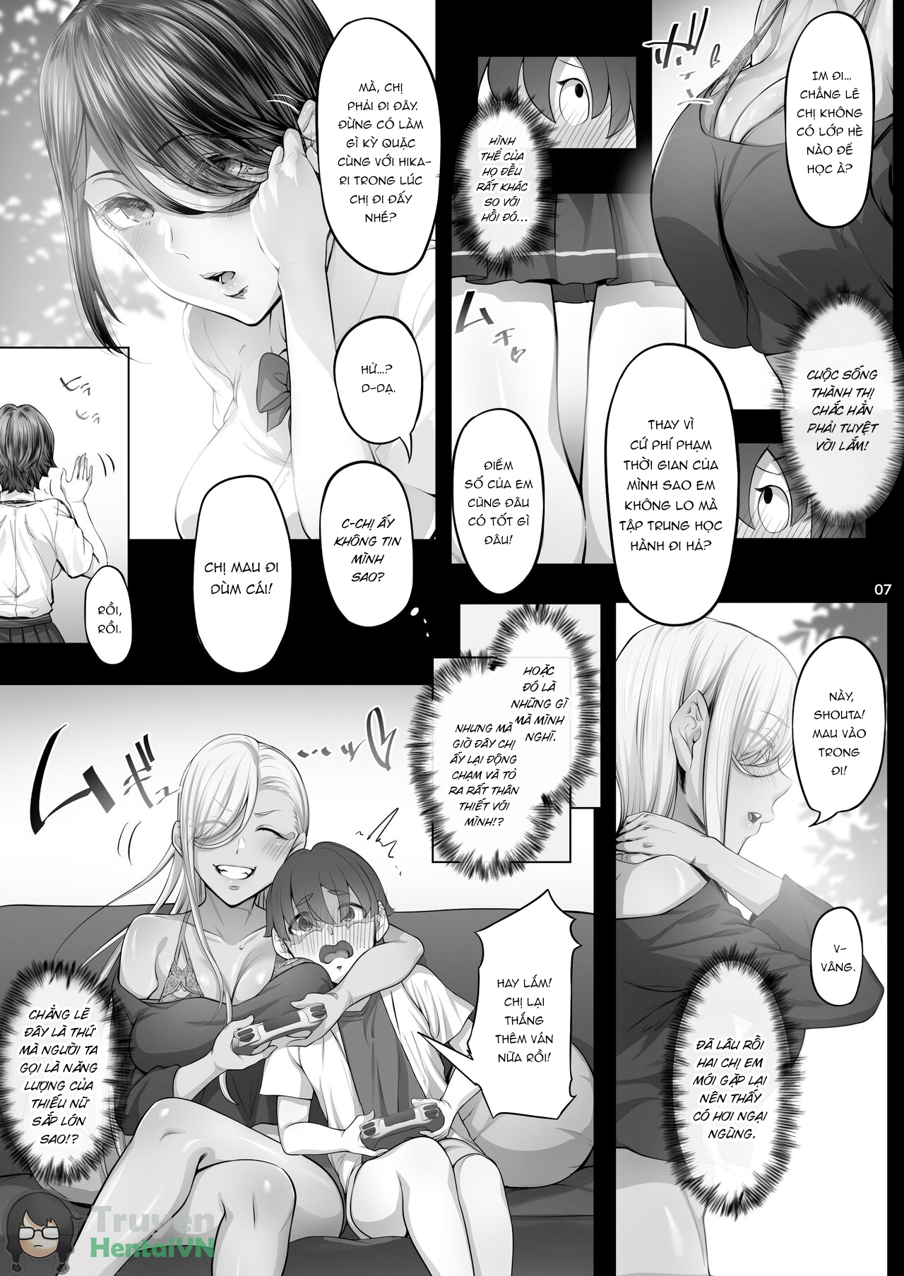 Đọc truyện hentai Sự cám dỗ của hai chị em ruột - Oneshot